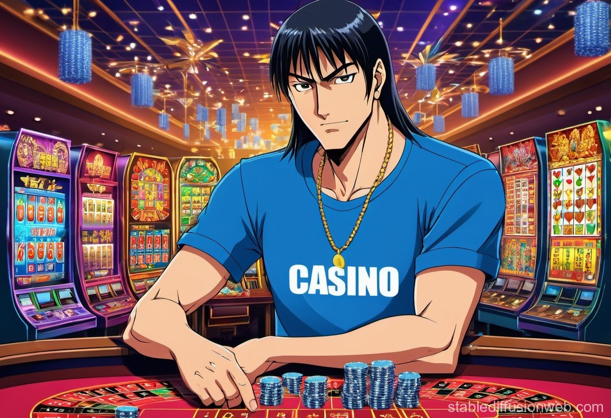 777gkk Texas Hold'em Poker Table ကစားသမားများ ကတ်ဝိုင်းဝင်ကစားနေပုံ